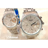 ساعت مچی زنانه و مردانه ست SEIKO مدل 21058 ( اورجینال ) - ست