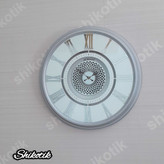 ساعت دیواری خورشیدی چرخنده صفحه تمام چوب AVISA