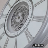 ساعت دیواری خورشیدی چرخنده صفحه تمام چوب AVISA