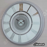 ساعت دیواری خورشیدی چرخنده صفحه تمام چوب AVISA