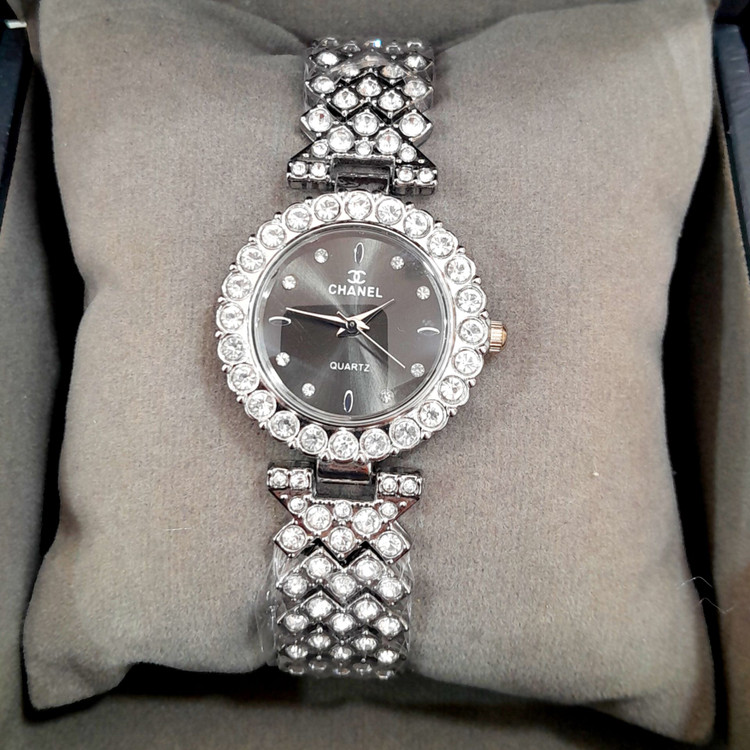 ساعت مچی زنانه فول نگین CHANEL چنل