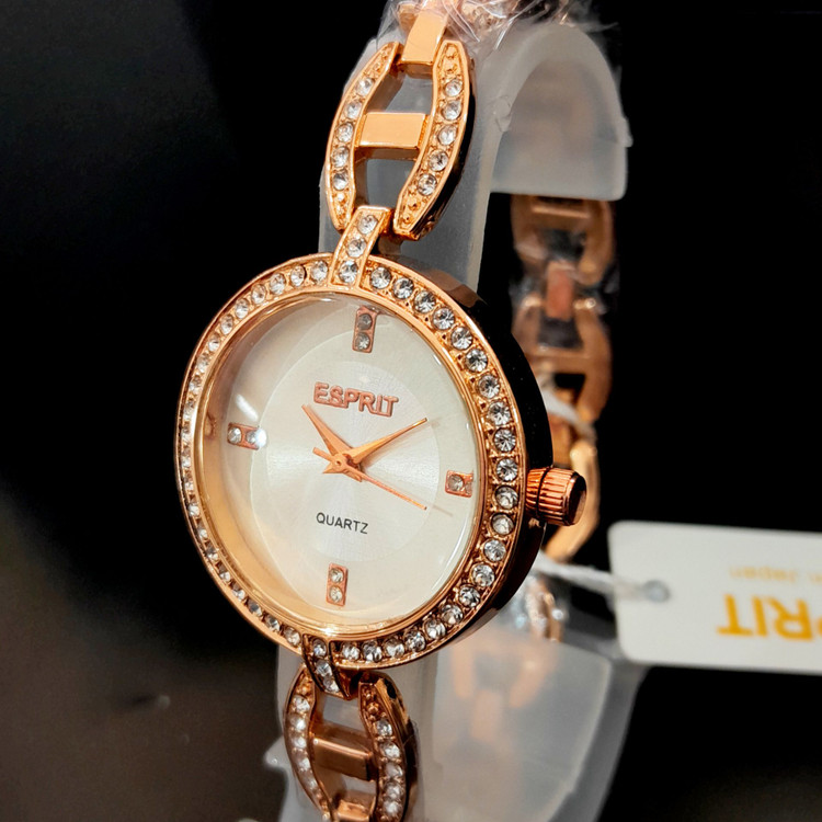 ساعت مچی زنانه نگین دار ESPRIT اسپریت