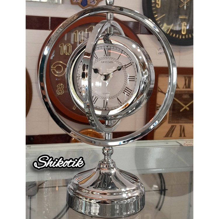ساعت رومیزی آرتمیس فلزی مدل 6030 اورجینال (خرده فروشی) مدل زحل