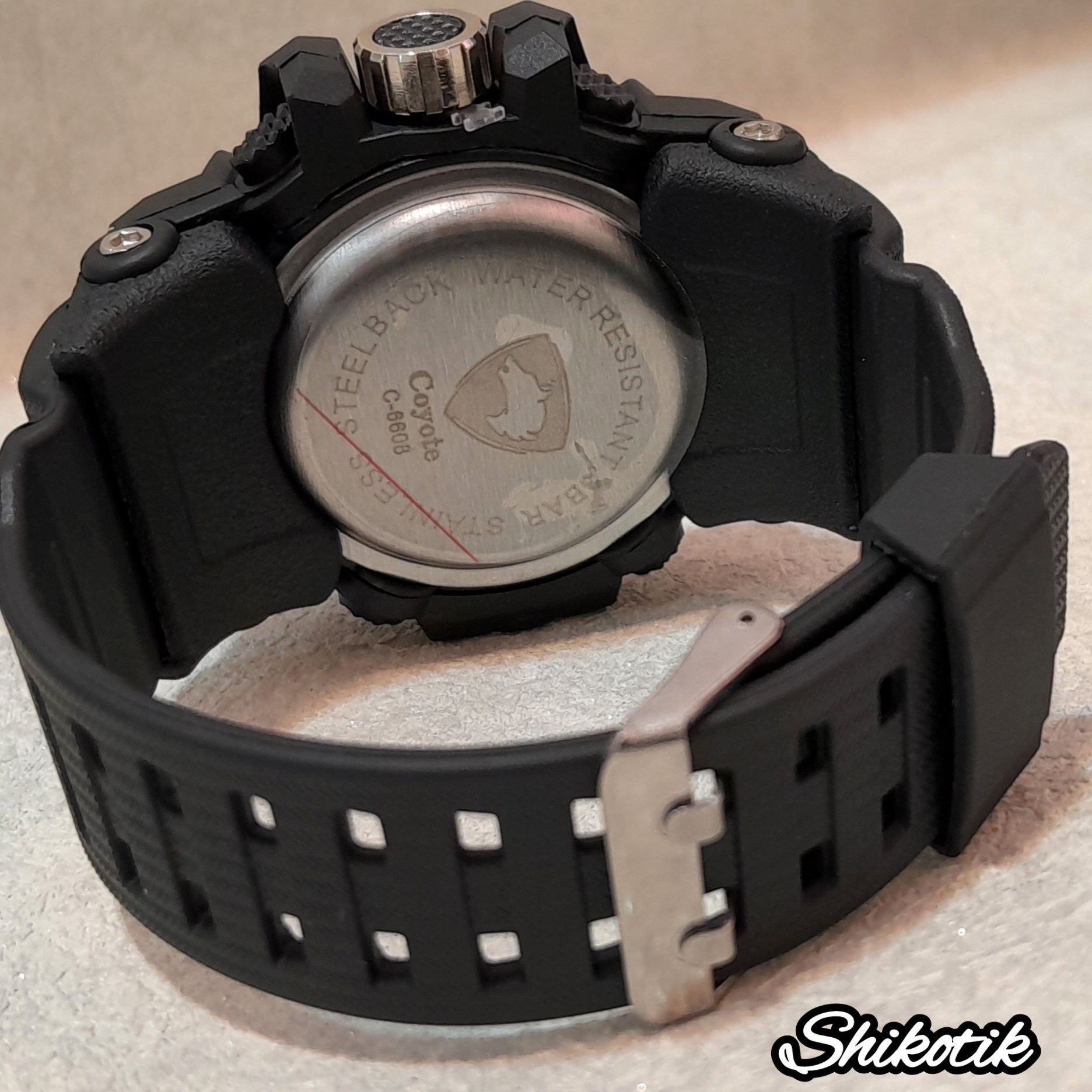ساعت مچی پسرانه و مردانه دوزمانه Coyote مدل C-6608 اورجینال