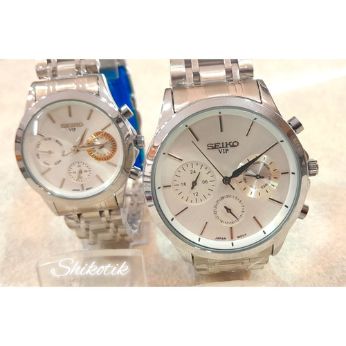 ساعت مچی زنانه و مردانه ست SEIKO مدل 21058