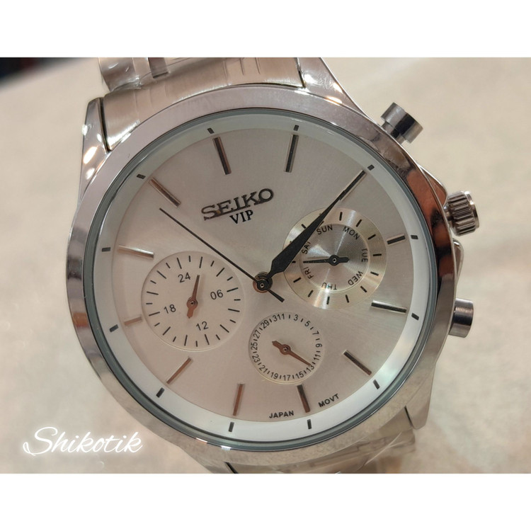 ساعت مچی زنانه و مردانه ست SEIKO مدل 21058