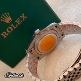 ساعت مچی ست مردانه و زنانه ROLEX مدل OYSTER PERPETUAL DATEJUST ( اورجینال - قاب طلا)